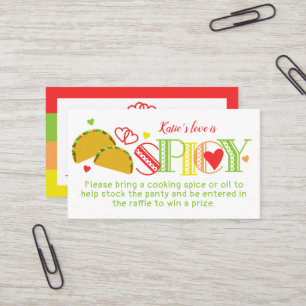 Fiesta Möhippa Tacos Spice Raffle Biljett
