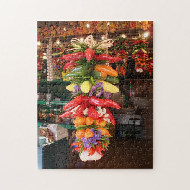 Fiesta of Fire & Flowers Puzzle, 11" x 14", 252 pc Pussel (Vertikal)