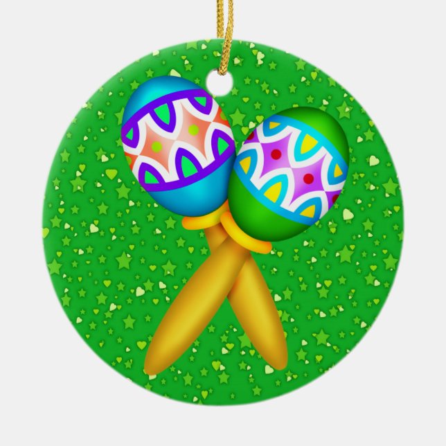 Fiesta - Partido! Julgransprydnad Keramik (Framsidan)