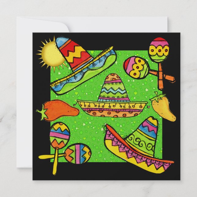 Fiesta Partido - SRF Inbjudningar (Framsida)