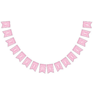 Fiesta Party-banderolldekör för första födelsedag Vimplar