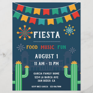 Fiesta Party Firande Flyer