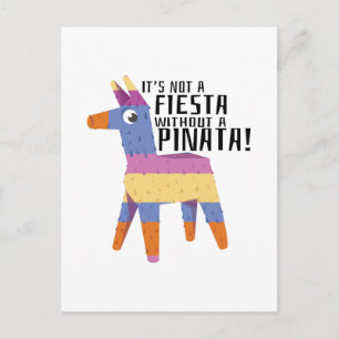 Fiesta Pinata Vykort