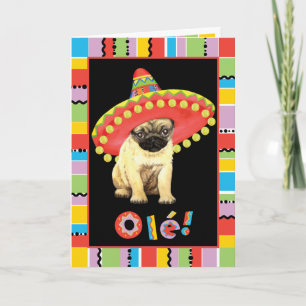 Fiesta Pug Kort