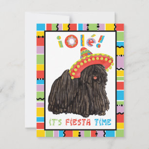 Fiesta Puli-inbjudan Inbjudningar