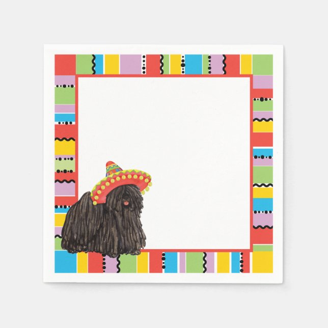 Fiesta Puli Papper Napkins Pappersservett (Framsidan)