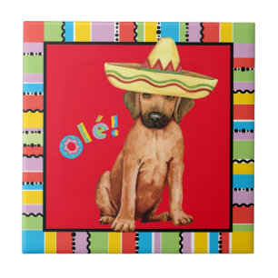 Fiesta Rhodesian Ridgeback Tile Kakelplatta