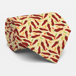 Fiesta Roligt Red Chile Mönster Slips