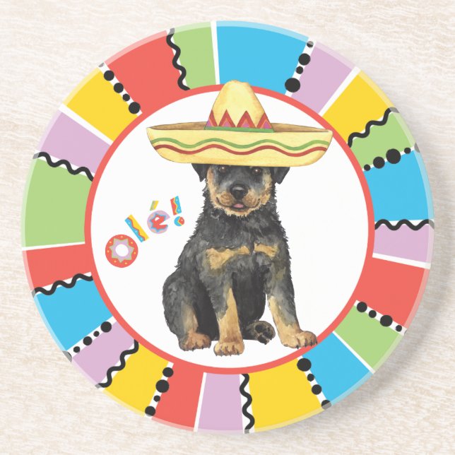 Fiesta Rottweiler Underlägg (Framsidan)