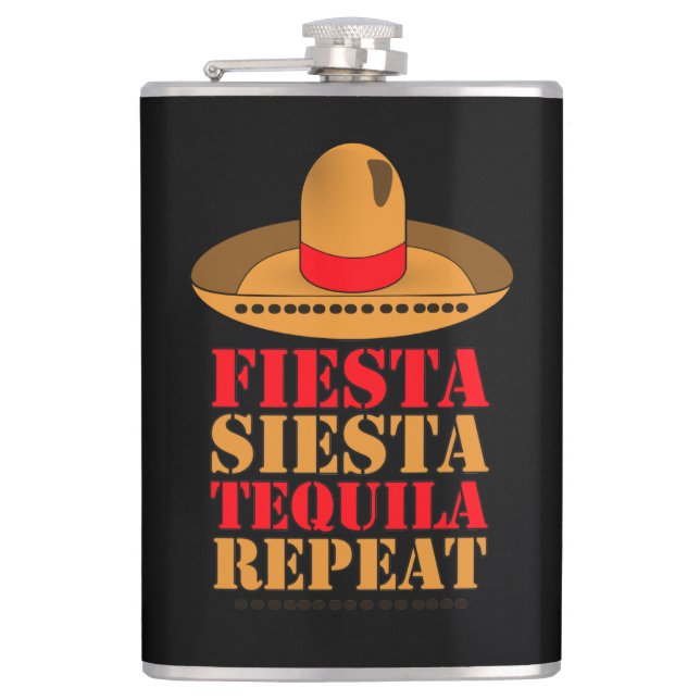 Fiesta Siesta Tequila Repeat Fickplunta (Framsidan)