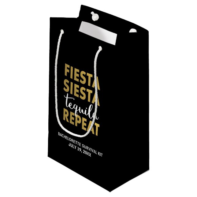 Fiesta Siesta Tequila Repeat Survival Kit Bag (Framsidan Vinklad)
