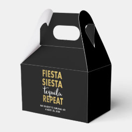Fiesta Siesta Tequila Repeat Survival Kit Box Presentaskar
