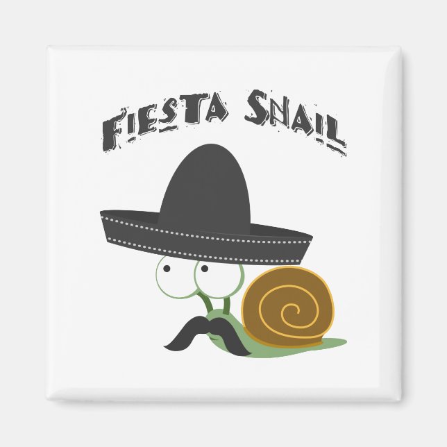 Fiesta Snigel Magnet (Framsidan)