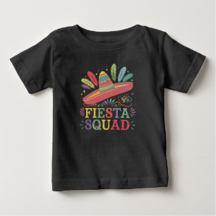 Fiesta Squad Cinco de Mayo Familj Matchande T Shirt