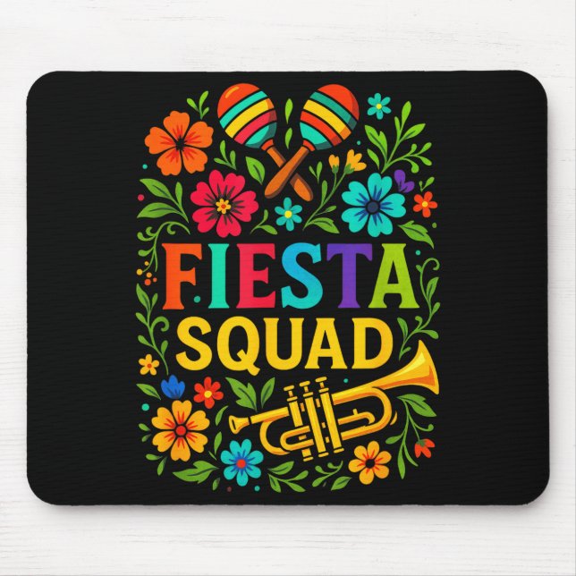 Fiesta Squad - Cinco De Mayo Festa Mexikansk Stil  Musmatta (Framsidan)
