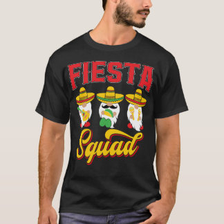Fiesta Squad Cinco De Mayo Funny Mexican T Shirt