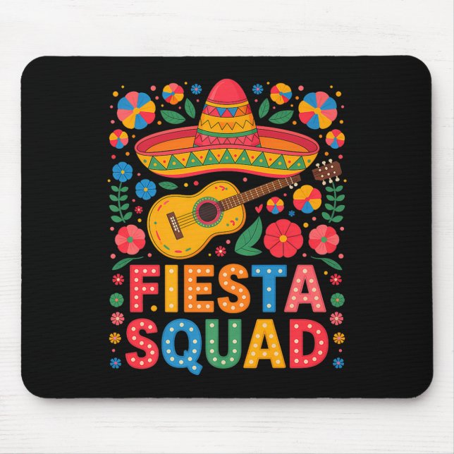 Fiesta Squad Cinco De Mayo Låt Fiesta Mexikanska M Musmatta (Framsidan)