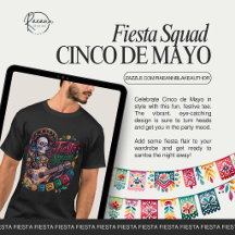 Fiesta Squad Cinco de Mayo Unisex T-Shirt -> Fiest