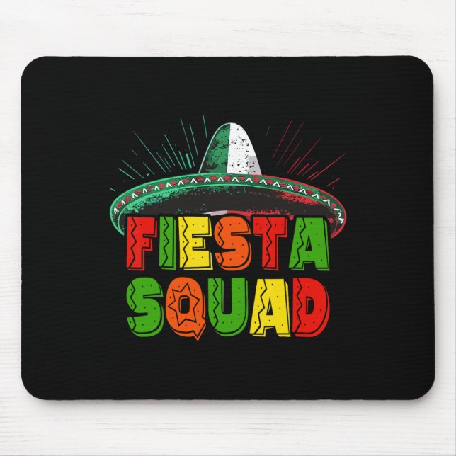 Fiesta Squad Family Matching Cinco De Mayo 1 Musmatta (Framsidan)