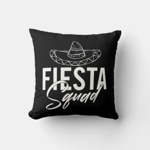 Fiesta Squad Fiesta Sällskapsfest T-Shirts, 2/3 Kudde