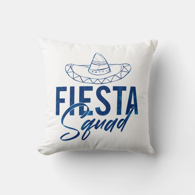 Fiesta Squad Fiesta Sängvätningströjor, 3/3 Kudde (Framsida)