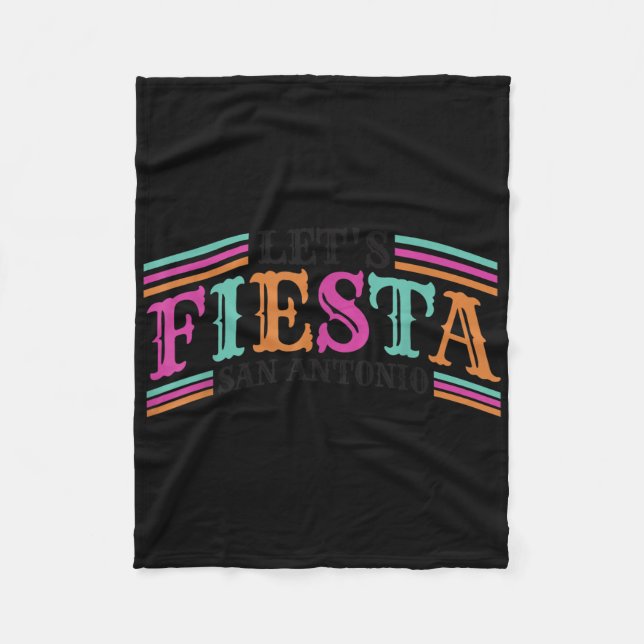 Fiesta Squad San Antonio Texas Cinco De Mayo Lets Fleecefilt (Framsidan)