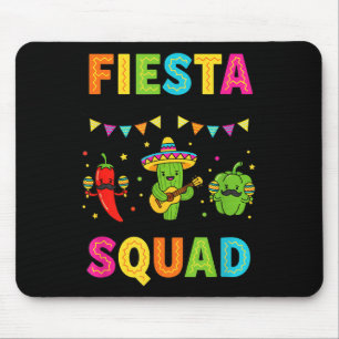 Fiesta-squad söt kaktuspeppar klockpeppar barn musmatta
