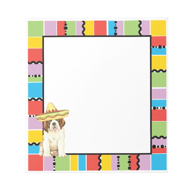 Fiesta St Bernard Anteckningsblock (Framsida)