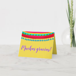 Fiesta Tacksamhetskort Tack Kort