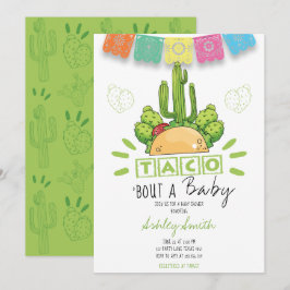 Fiesta Taco "Bout Baby Inbjudningar