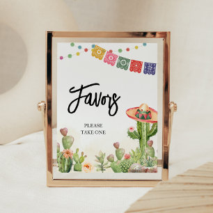 Fiesta Taco "Bout Baby Shower Favors Favors Poster