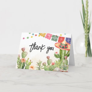 Fiesta Taco 'Bout Baby Shower Tack Kort