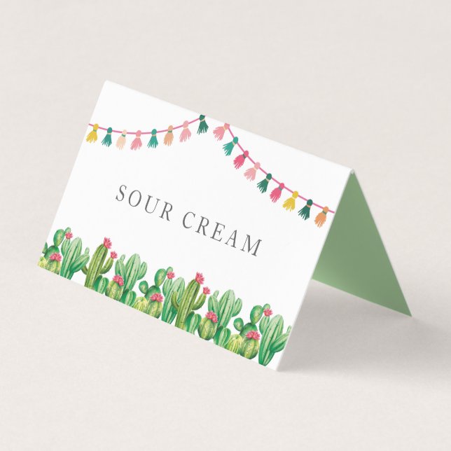 Fiesta taco pub party visitkort (Framsida)