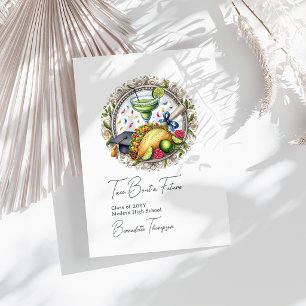 Fiesta-tema Taco 'Bout ett framtida examensfoto Meddelande