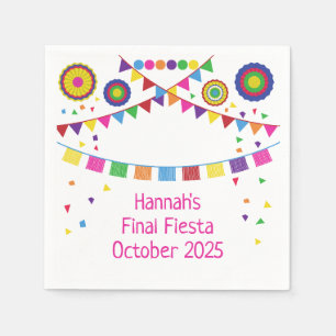 Fiesta Theme Cocktail Napkin Pappersservett