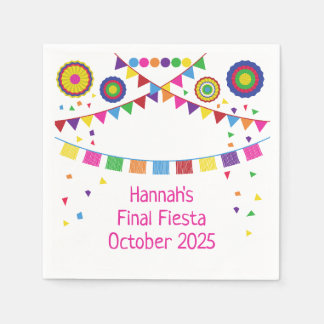 Fiesta Theme Cocktail Napkin Pappersservett