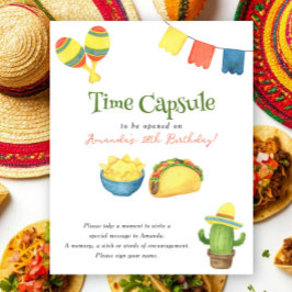 Fiesta Time Capsule 1-årsdag Poster