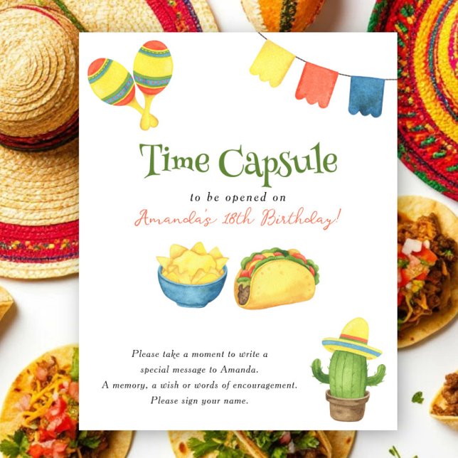 Fiesta Time Capsule 1-årsdag Poster (Skapare uppladdad)