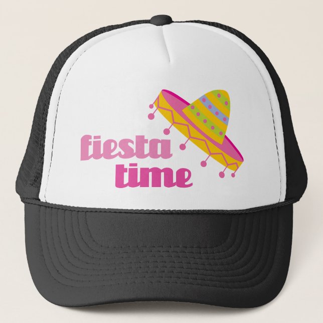 Fiesta Time Sombrero Truckerkeps (Framsida)