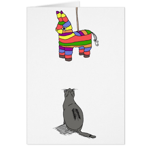 Fiesta, tom hälsningskort (Framsidan)