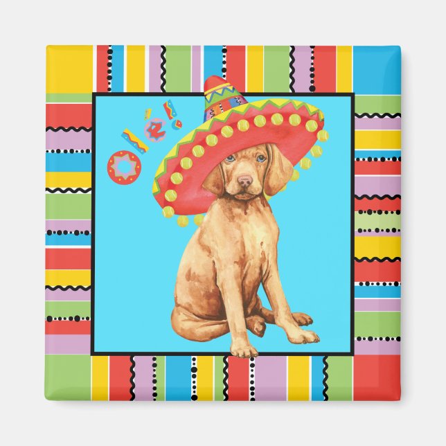 Fiesta Vizsla Magnet (Framsidan)