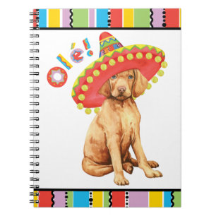 Fiesta Vizsla Notebook Anteckningsbok