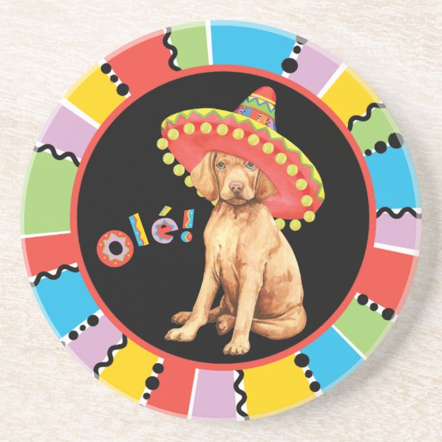 Fiesta Vizsla Sandstone Underlägg (Framsidan)