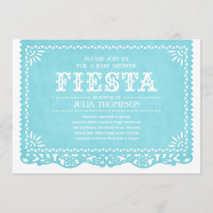 Fiestababy showerinbjudningar inbjudningar