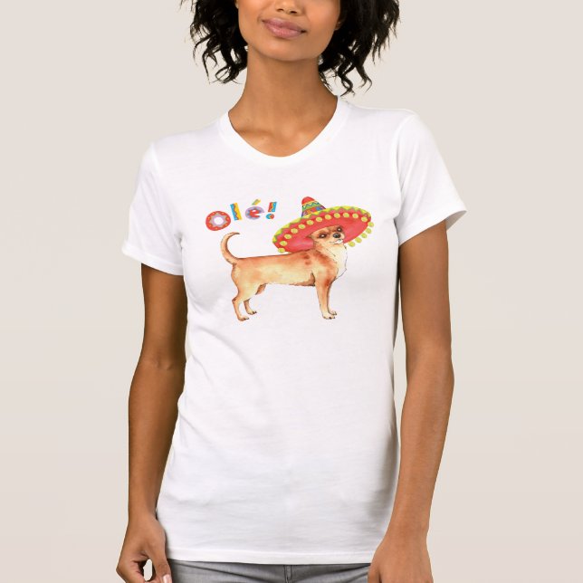 FiestaChihuahua T-shirt (Framsida)