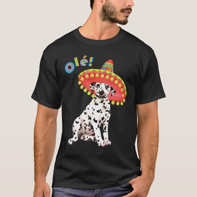 FiestaDalmatian T Shirt (Framsida)