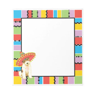 Fiestaen binder foxterrier anteckningsblock