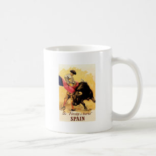 Fiestaen De Toros I Spanien Kaffemugg