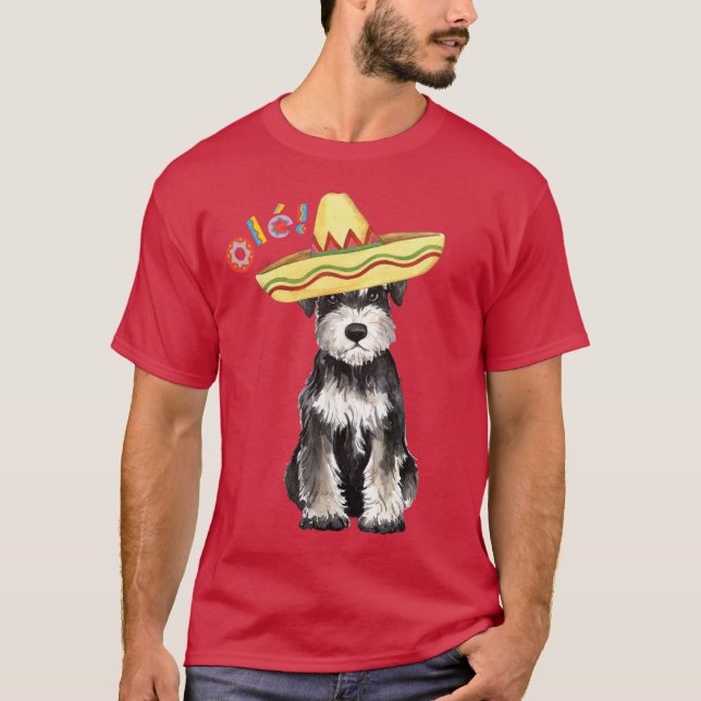 FiestaminiatyrSchnauzer Tee (Framsida)