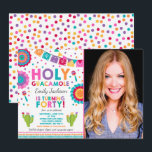 Fiestas 40:e födelsedagsinbjudan Heliga Guacamole  Inbjudningar<br><div class="desc">Fiestas 40:e födelsedagsinbjudan Alla formgivningar är © PIXEL PERFECTION PARTY LTD</div>